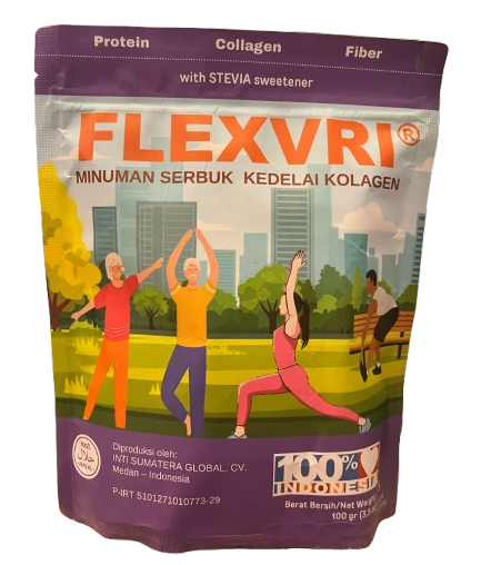 Flexvri collagen soy powder drink for joints