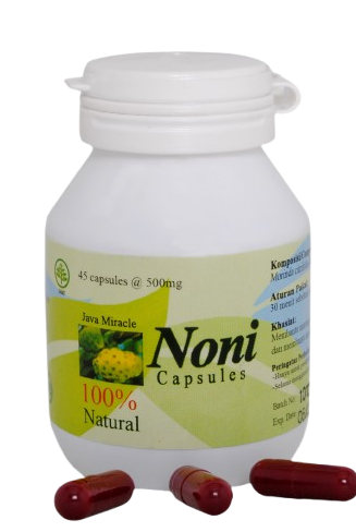 Noni Miracle capsules - morinda citrifolia supplement